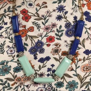 J. Crew color block necklace
